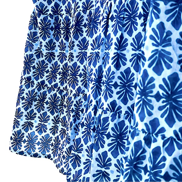 Vineyard Vines Boho Light Cotton Blouse Size Medium - Picture 8 of 12